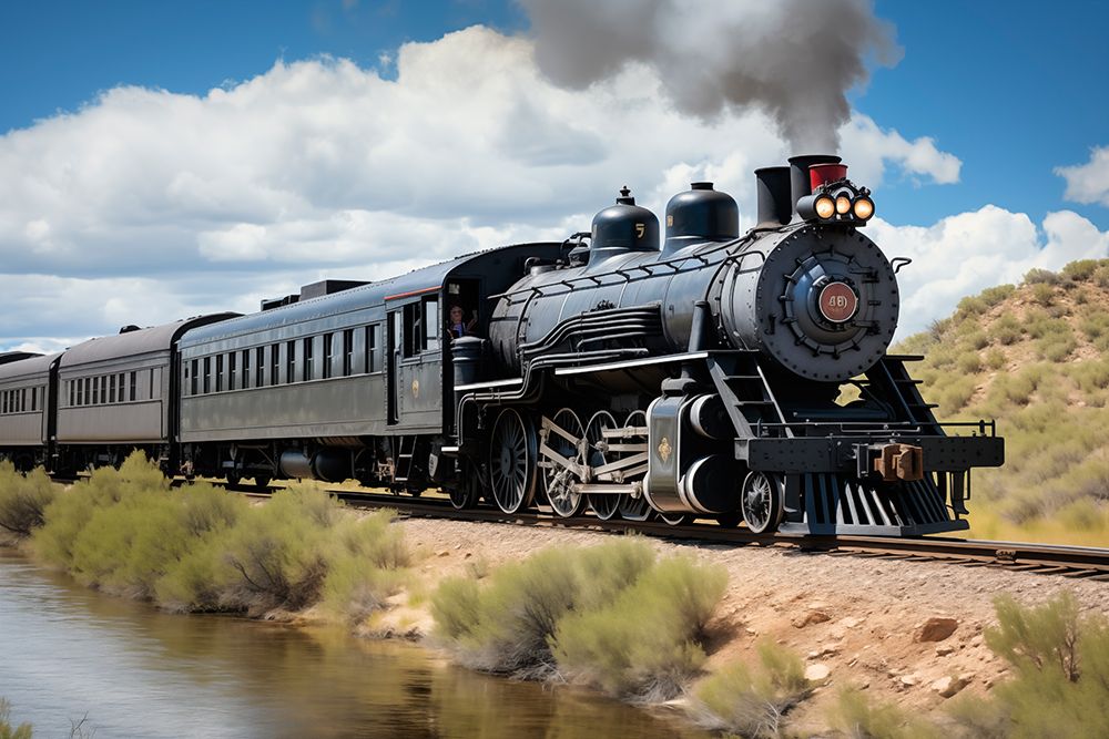 Steam engine train
